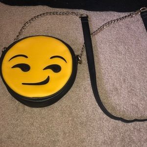 OLIVIA MILLER  Girls Emoji Cross Body Bag